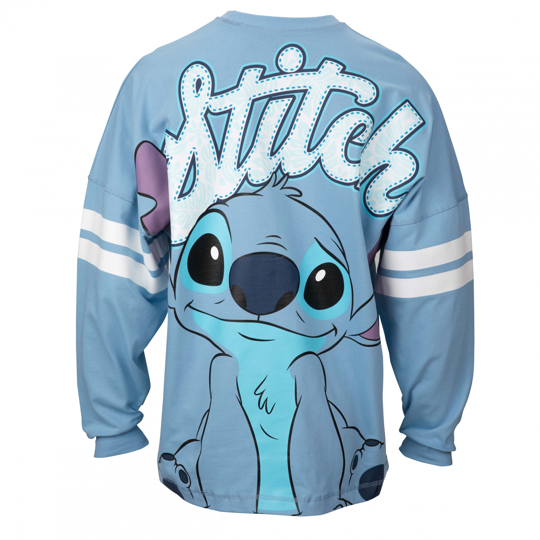 Lilo and Stitch Collegiate Front and Back Long Sleeve Shirt